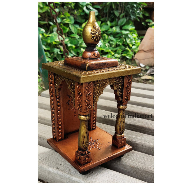 Small/ Tiny Wooden Temple Handcrafted Temples