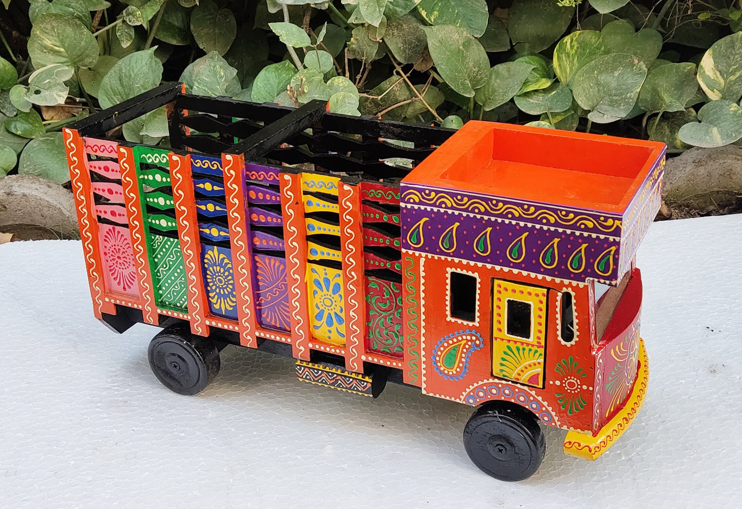 Wooden Toy Truck, Baby Toy, Model 1
