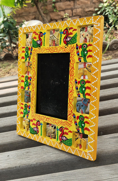 Vintage Rustic Wood Frame | Handmade Wall Display