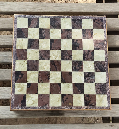 Chess Board Chess Set Black Side Wood