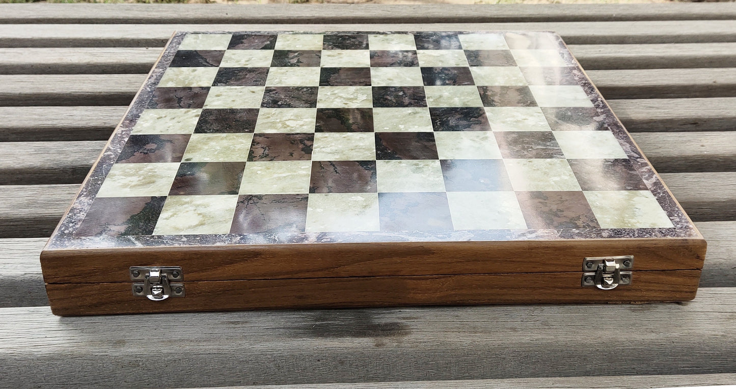 Chess Board Chess Set Black Side Wood