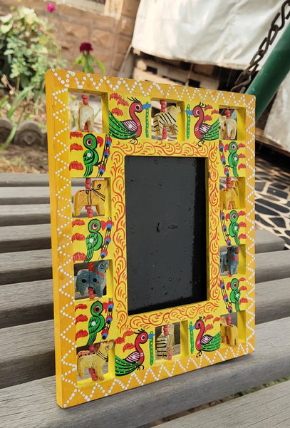 Vintage Rustic Wood Frame | Handmade Wall Display