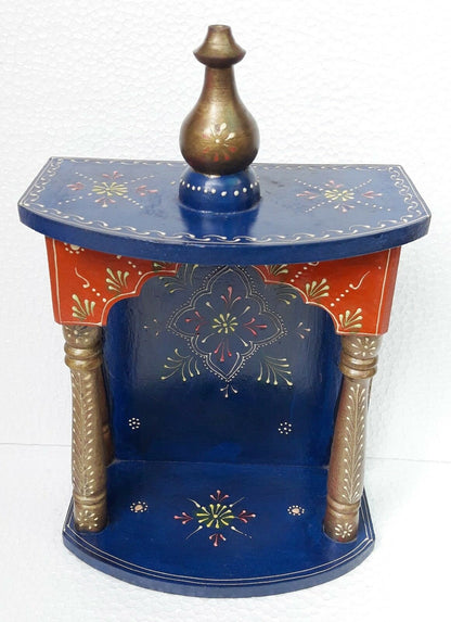 Indian Wooden Temple Small Hand Model