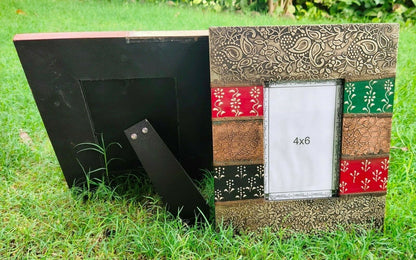 Pet memorial frame Hand Made Brass