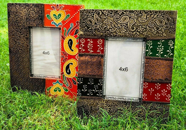 Pet memorial frame Hand Made Brass
