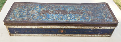 Real Old Antique Metal Rectangle Metal