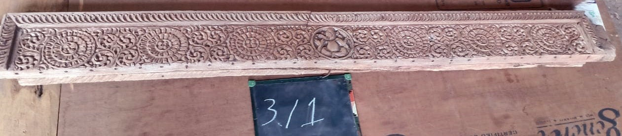 Wooden Carved Wall Hanging Panel Wood