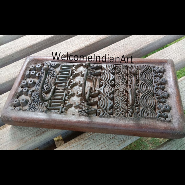 Old Iron Wooden Hook Hanger Model 1