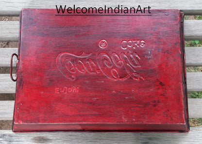 Antique Metal Tray 1 Set Metal