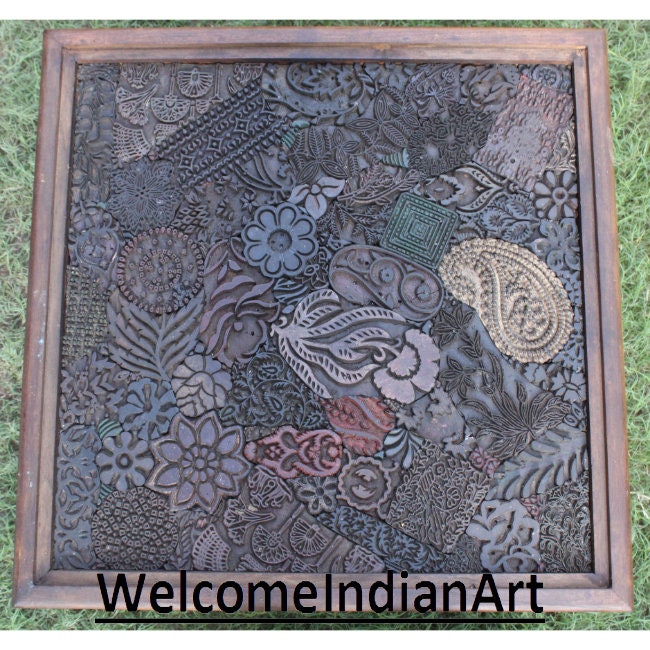 Indian Antique Wooden Coffee Table Model 1