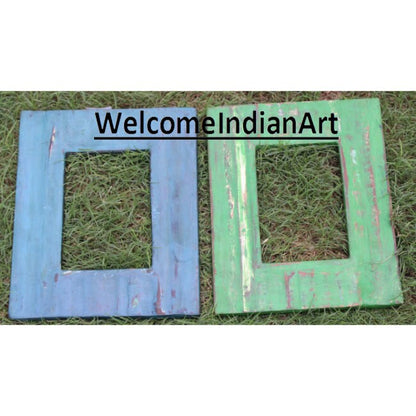 Vintage Old Wooden Picture Frame/Hand Carved