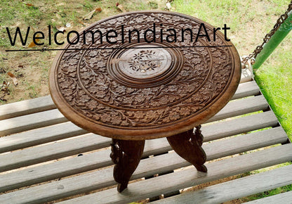 Wooden Hand Carved Foldable Mini Model 1