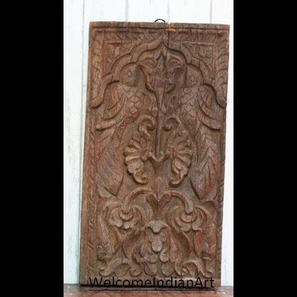 Antique Wooden Carved Wall Art Model 1
