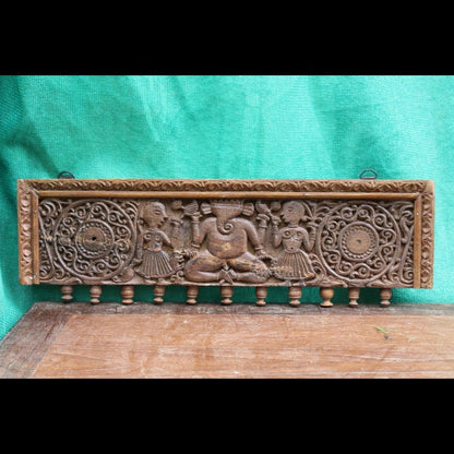 Antique Wooden Wall Panel Indian Wood