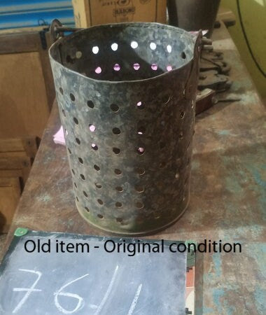 Old Antique Metal Ceiling Hanging Metal