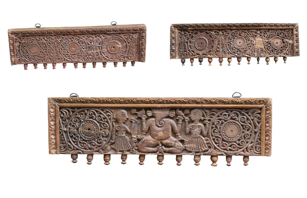 Antique Wooden Wall Panel Indian Wood
