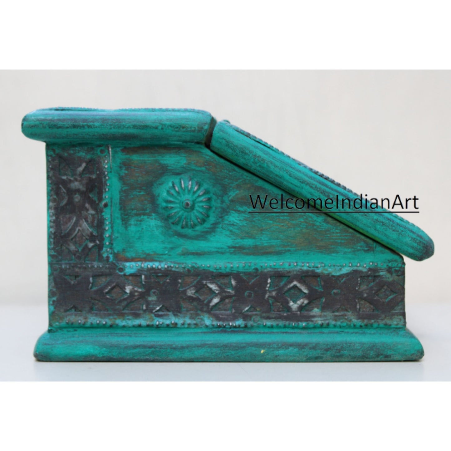 High Quality Wooden Carved Handpainted Model 1 Painted Box