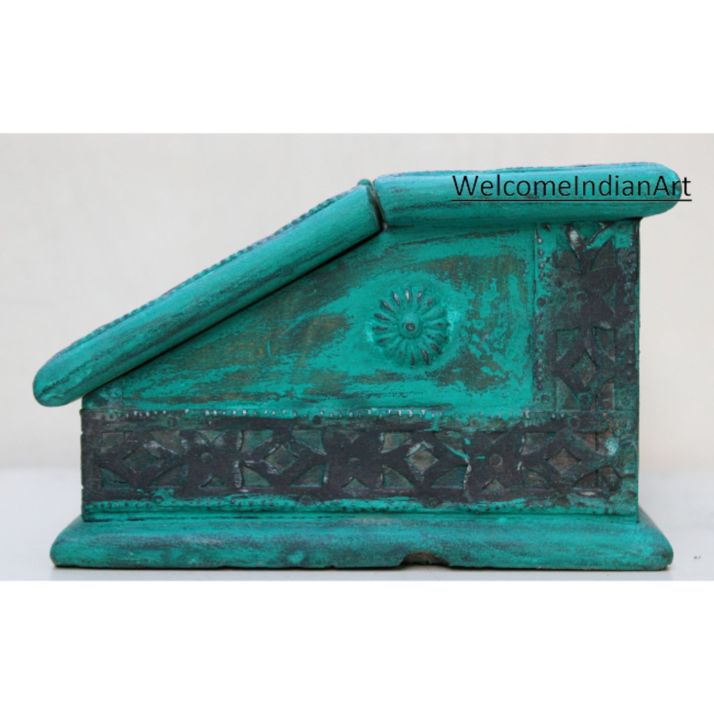 High Quality Wooden Carved Handpainted Model 1 Painted Box