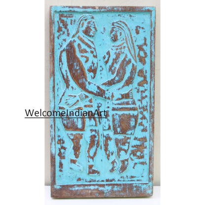 Wooden Wall Hanging Decor Carved Model 1(Human Panel)