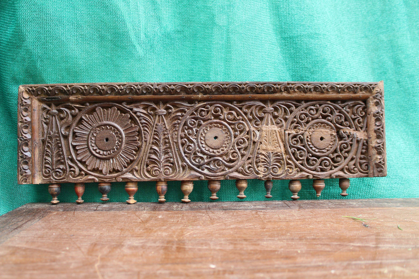 Antique Wooden Wall Panel Indian Wood