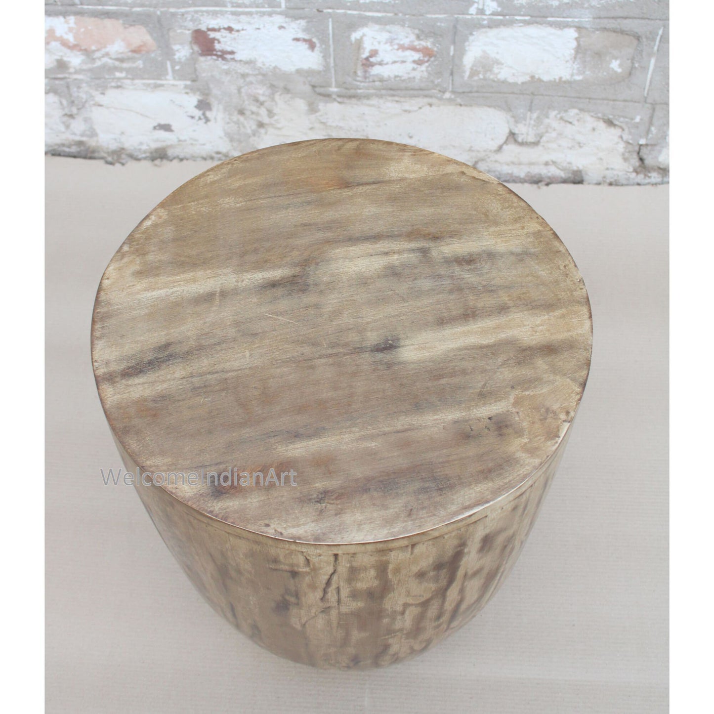 Handmade Wooden Antique Brown Color 10 X 10 X 10
