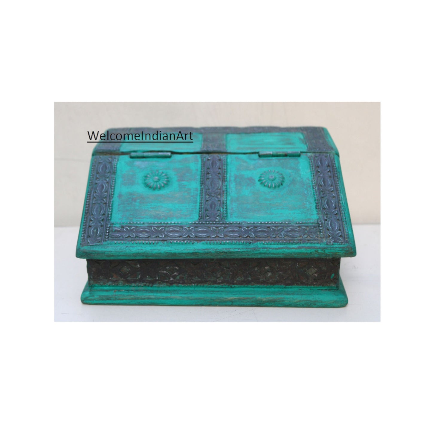 High Quality Wooden Carved Handpainted Model 1 Painted Box