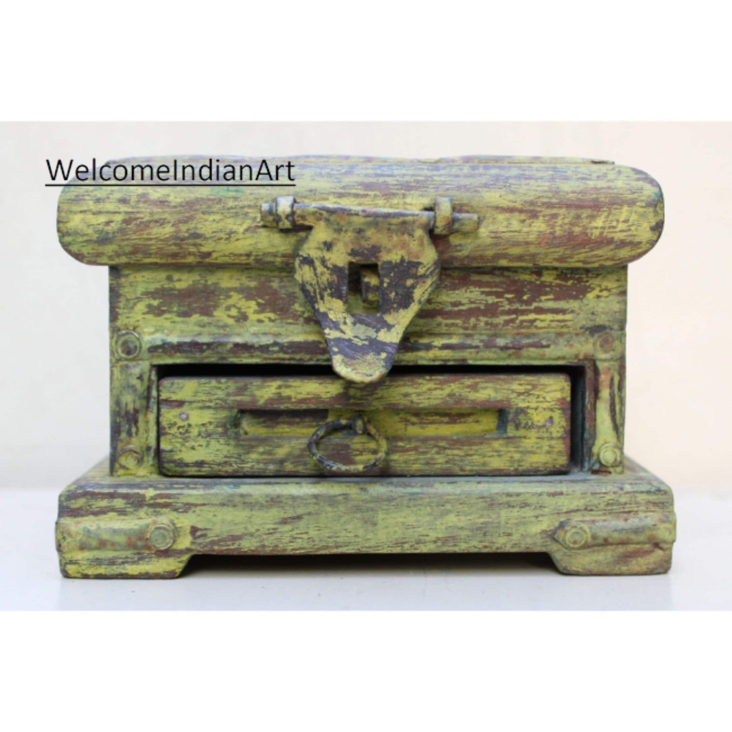 Handpainted Wooden Small Gift Box Model 1