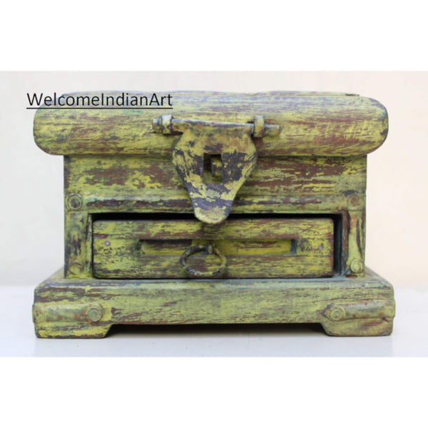 Handpainted Wooden Small Gift Box Model 1