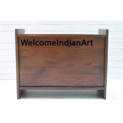 Antique Style Wooden Storage Box Wood