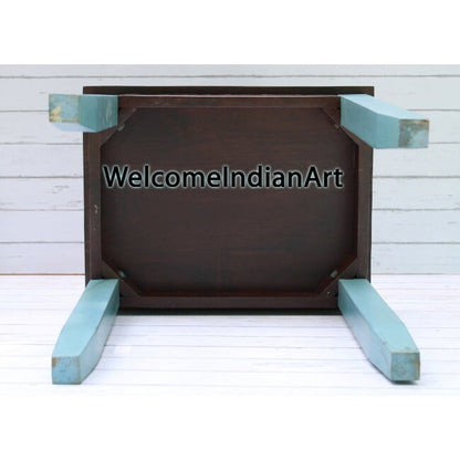 Wood Bedside Nesting Table Luxury Model 1 ( Set Of 2 )