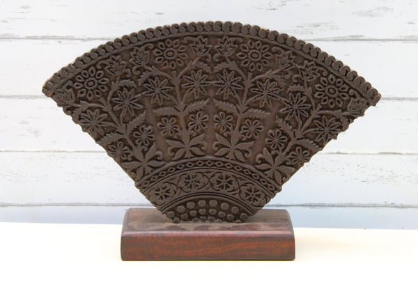 Indian Wooden Printing Block Handmade Wood