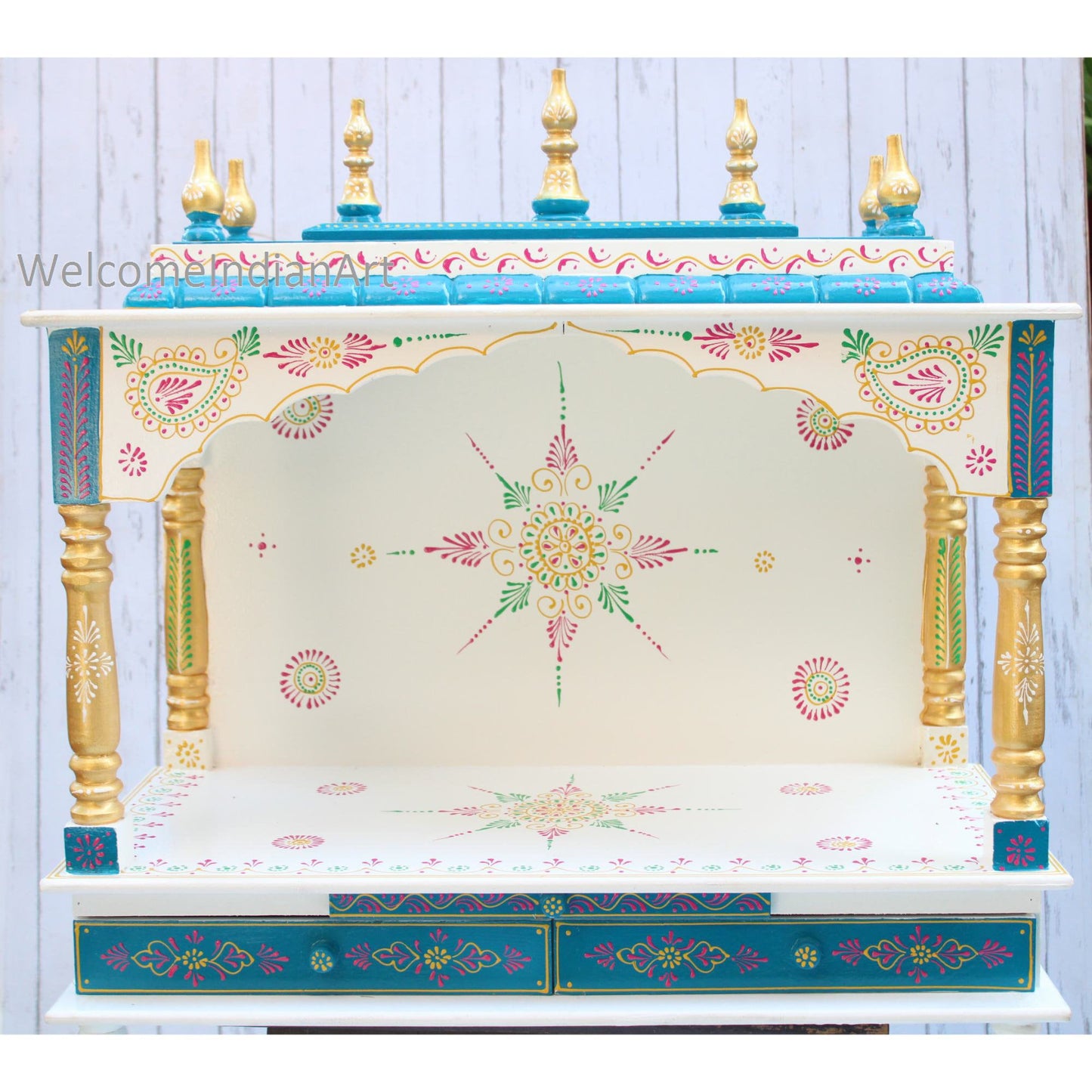 Ethnic Indian Temple / Mandir For Worship - Home