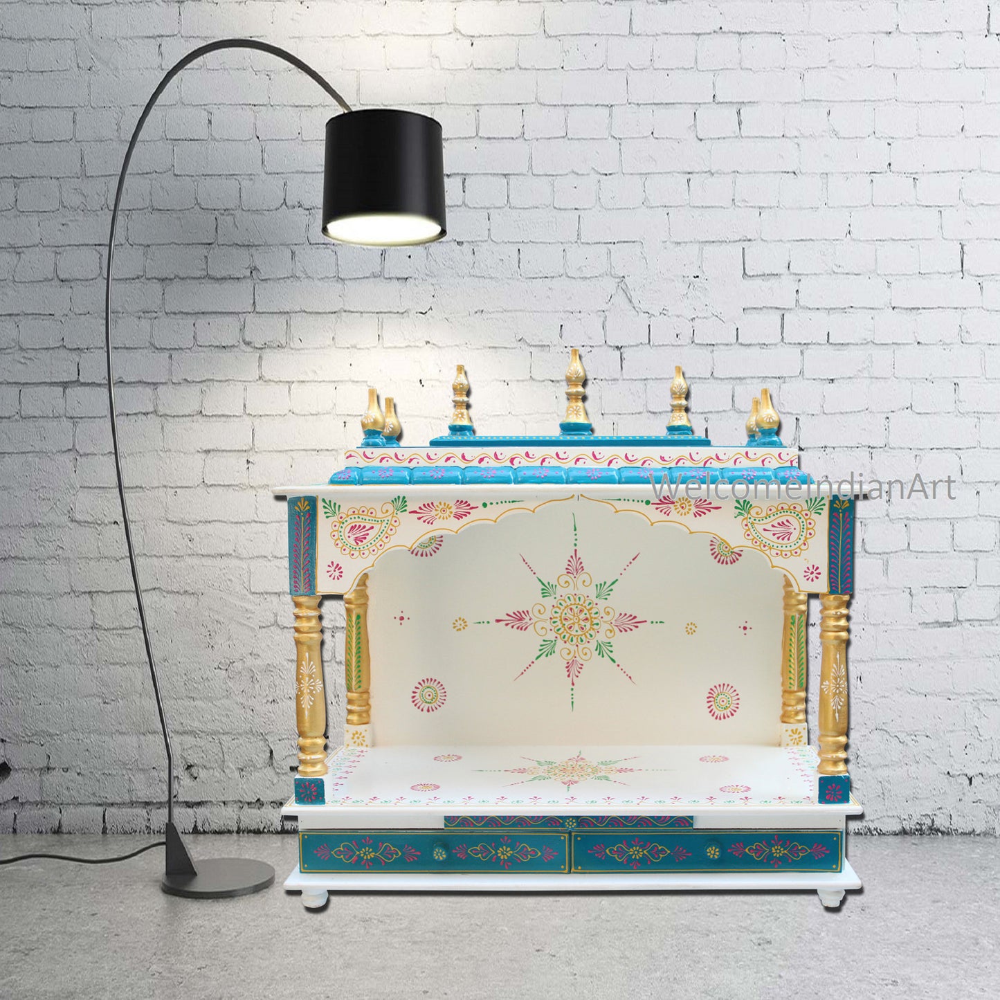 Ethnic Indian Temple / Mandir For Worship - Home
