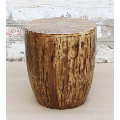 Handmade Wooden Antique Brown Color 10 X 10 X 10