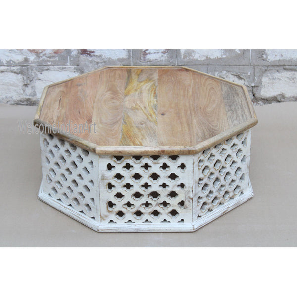 31"x 31"x 12" Wooden Coffee Table