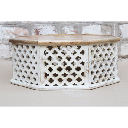 31"x 31"x 12" Wooden Coffee Table