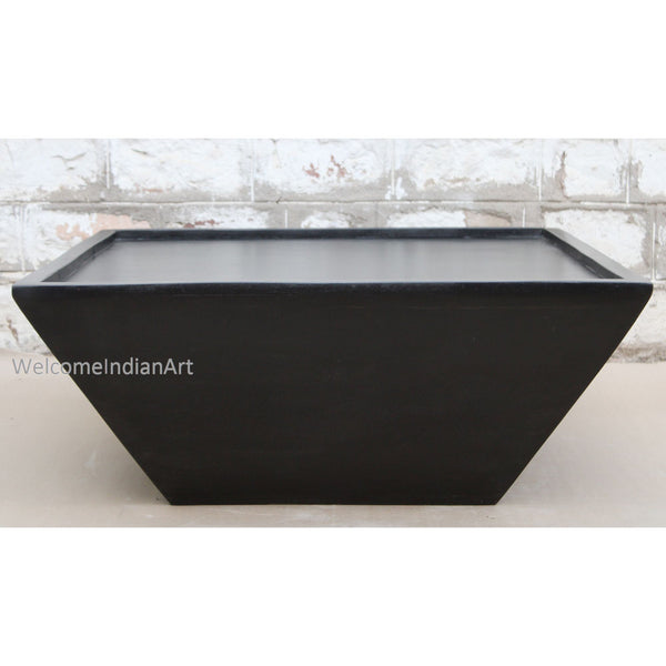 Unique Coffee Table Mango Wood Living Room Furniture Black Table Room Decor Sofa Side Table Floor Balcony Tea Ceremony Indian Artisan Craft