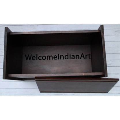 Antique Style Wooden Storage Box Wood