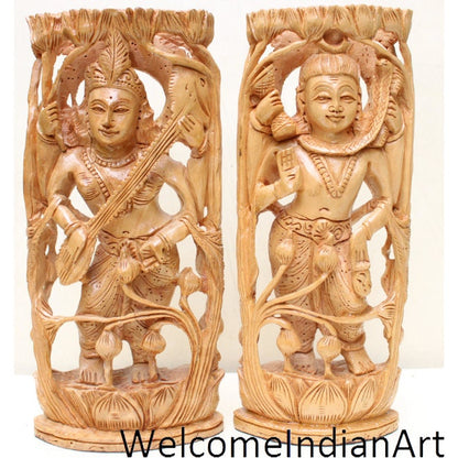 Wooden Handcrafted Lord Shiva Statue Model 1