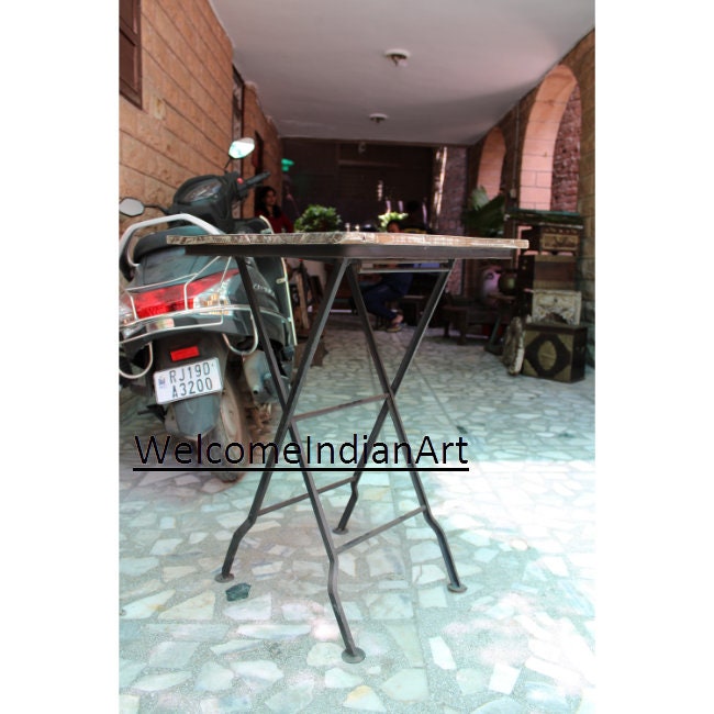 Indian Wooden Foldable Coffee Table Model 1
