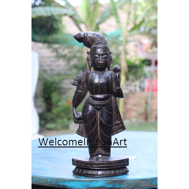 Antique Wooden Figurine, Wooden Carving Model 1