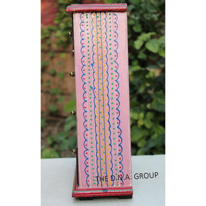 Wood Handpainted Colourful Drawer Compartment Model 1