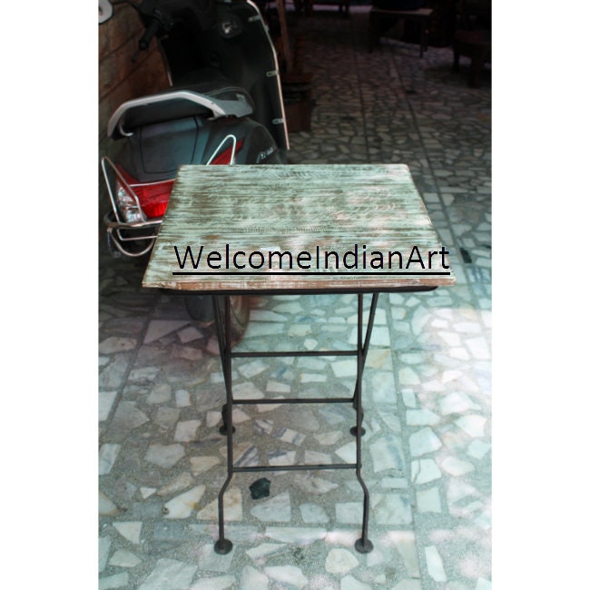 Indian Wooden Foldable Coffee Table Model 1