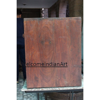 Wooden Cupboard, Old Primitive Cabinet, Model 1