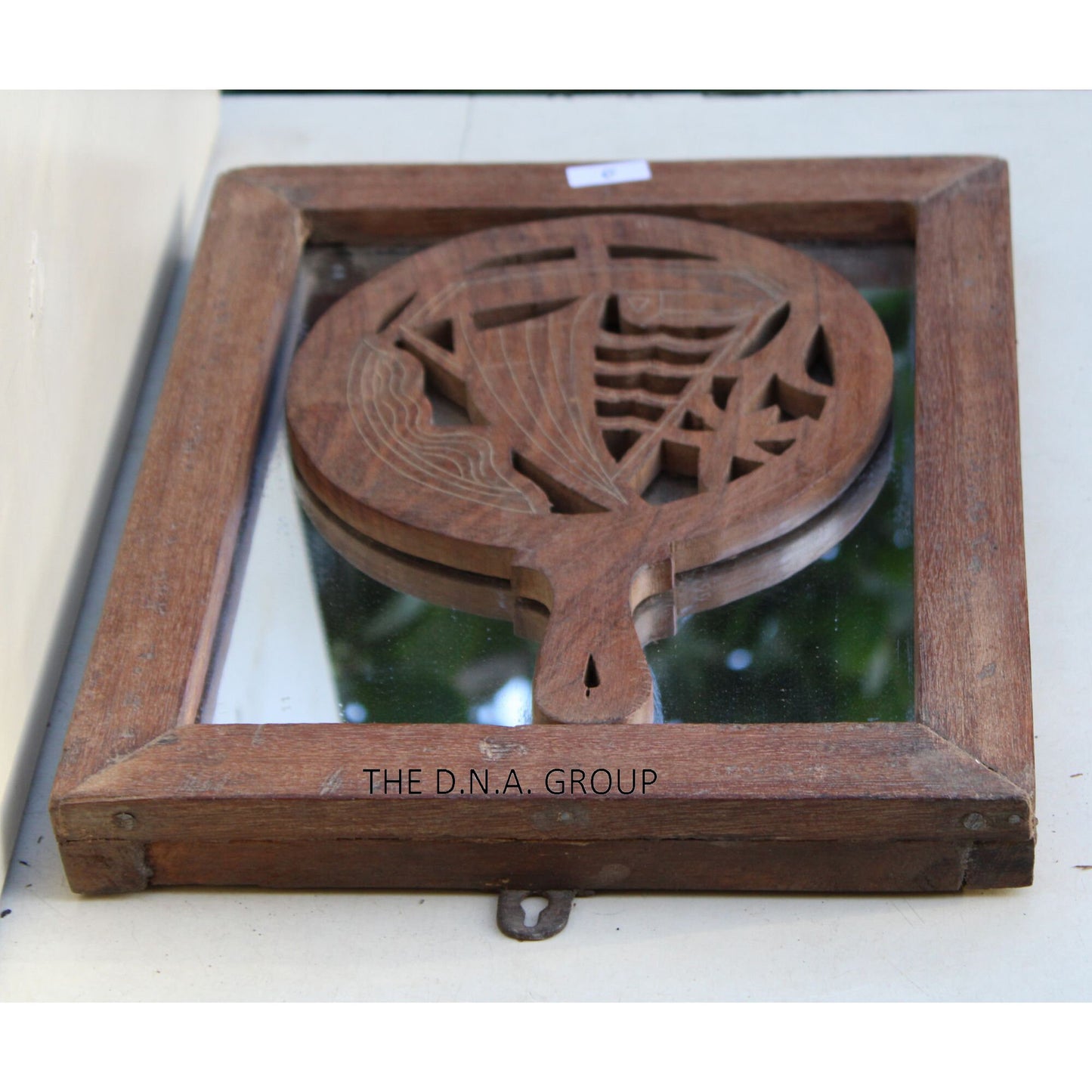 Wooden Old Mirror Frame, Antique Model 1