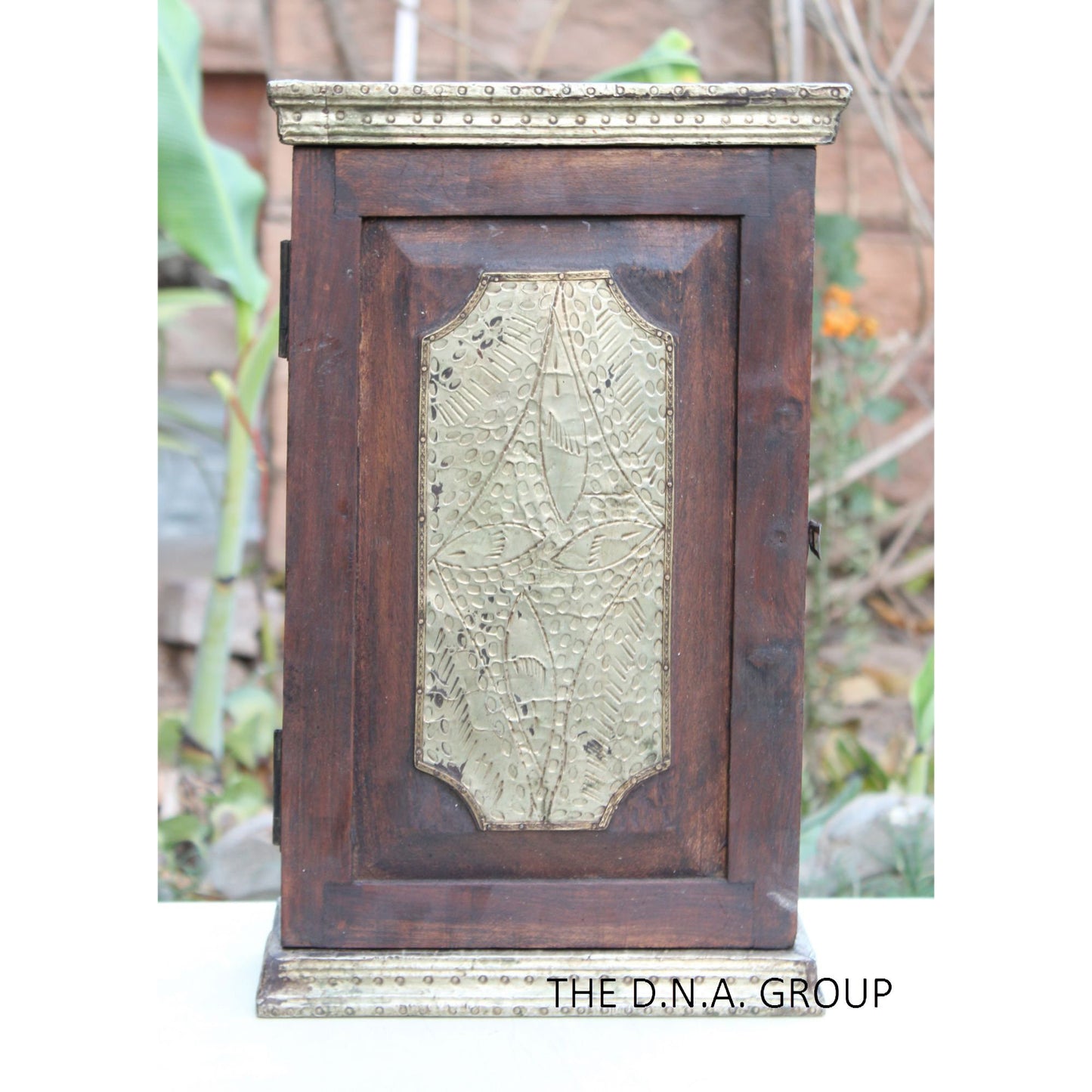Wooden Antique Cabinet, Wall Mount Model 1