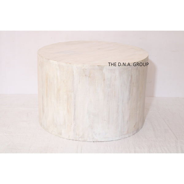 Wood Coffee Table/ Handmade Wood Beautiful Modern Cocktail Table/ Indian Handcrafted White Decor Furniture/ Farmhouse End Table