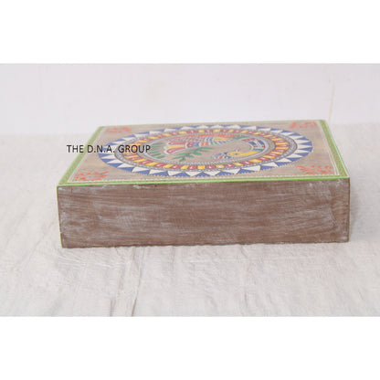Wooden Drawer Traditional Hand Painted Hand