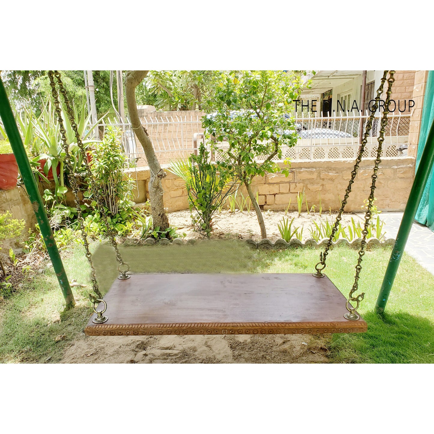 Wooden Swing, Balance Board, Garden 182 X 61 X 5