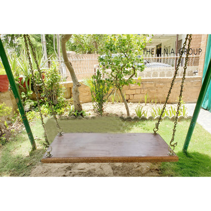 Wooden Swing, Balance Board, Garden 182 X 61 X 5